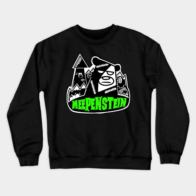 Meepenstein Logo Crewneck Sweatshirt by EatSleepMeep